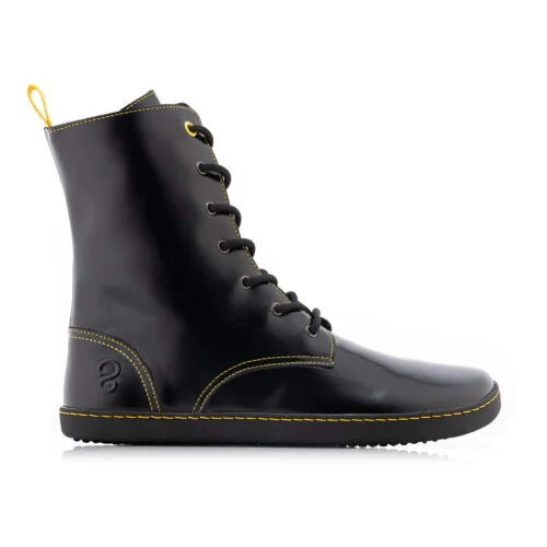 Maverick - Black Yellow Premium Leather