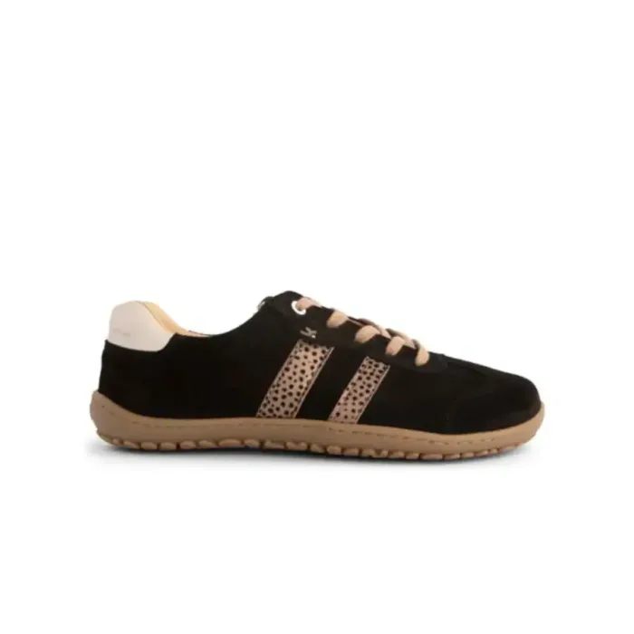 Ila Suede - Black / Leopardo